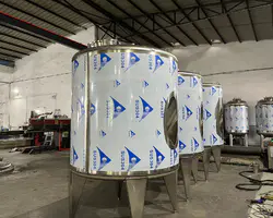 Tanque de agua personalizado Materiales de aislamiento térmico de acero inoxidable