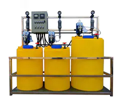 سیستم آب براکلیش ro مخلوط کردن دستگاه دازینگ سیستم خوراک شیمیایی سیستم دازینگ شیمیایی