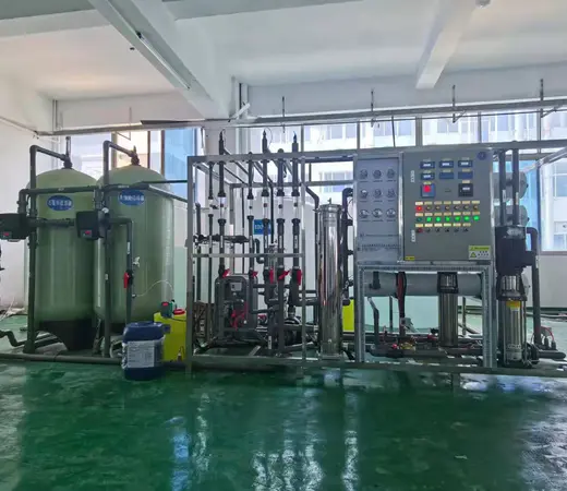 30 टी बड़े औद्योगिक रिवर्स ऑस्मोसिस उपकरण जल विलवणीकरण शुद्धिकरण