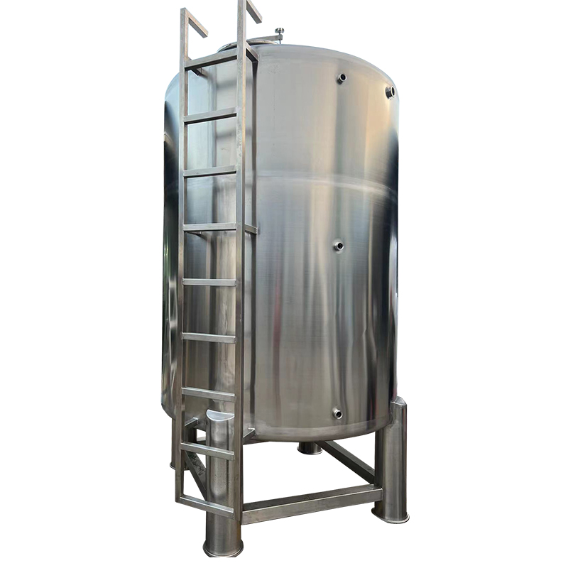 Tilpasset rustfritt stål vanntank 5000 liter rustfritt stål steril vanntank