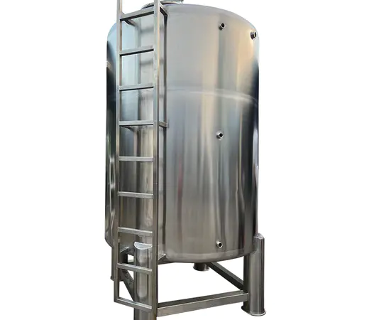 خزان مياه مخصص من الفولاذ المقاوم للصدأ سعة 5000 لتر من الفولاذ المقاوم للصدأ خزان مياه معقم
