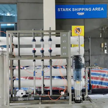 Hệ thống 10T RO Khử muối Xử lý nước Nhà máy cung cấp Máy lọc nước uống Thiết bị thẩm thấu ngược