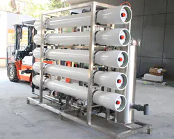10T RO Sistem Desalinacija Vodočišća Tvornica opskrbe Stroj za pročišćavanje vode za piće Obrnuta osmoza Oprema
