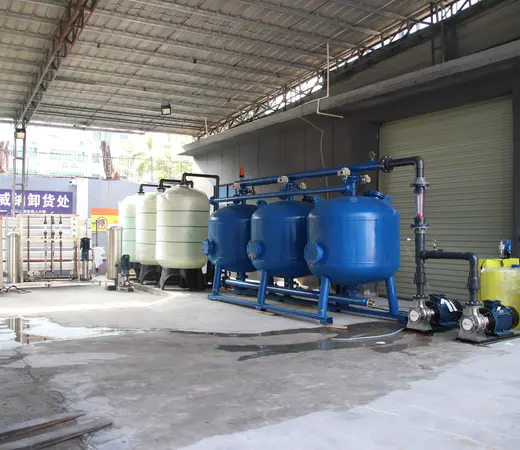 10T RO Sistem Desalinacija Vodočišća Tvornica opskrbe Stroj za pročišćavanje vode za piće Obrnuta osmoza Oprema