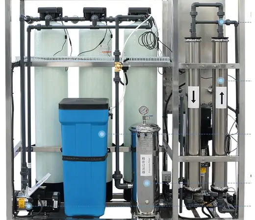 STARK Εξοπλισμός εγκαταστάσεων επεξεργασίας λυμάτων αλμυρού νερού Χημικό σύστημα αντίστροφης όσμωσης νερού