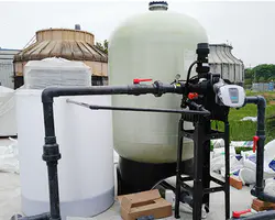 STARK 4000L FRP Úprava zmäkčovača vody Iónová separácia Prenosný dodávateľ zmäkčovača vody