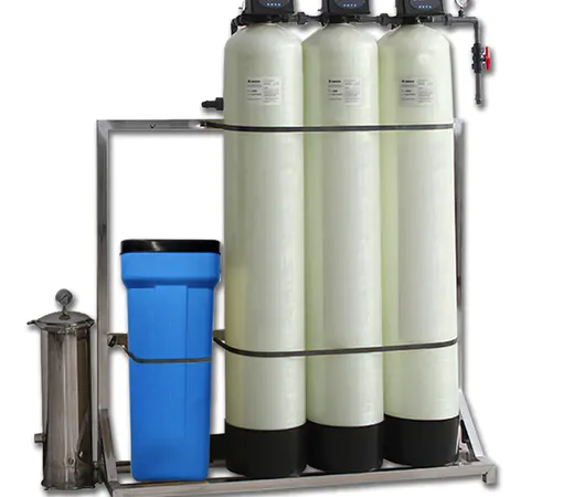 STARK 4000L FRP Úprava zmäkčovača vody Iónová separácia Prenosný dodávateľ zmäkčovača vody