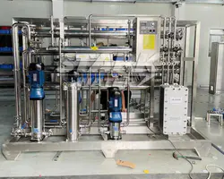 Equipo de tratamiento de ósmosis inversa de doble etapa STARK 1.5T Sistema de agua purificada EDI