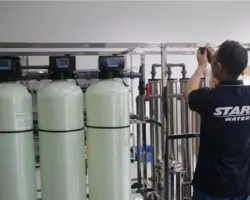 Fábrica OEM/ODM Água potável Desmosa de água reversa Sistema de purificação de água FRP cartucho de segurança cartucho de tratamento de água filtro máquinas de tratamento de água
