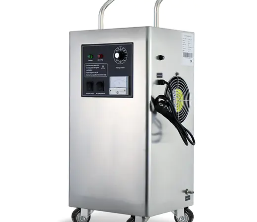 10g máquina de tratamento de água industrial gerador de ozônio de ar gerador de ozônio uso atmosférico para piscina, lago de peixes