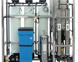 500L / H Ro Sistem Ro Instalasi Pengolahan Air Murni Pemurnian Filtrasi Reverse Osmosis Produsen