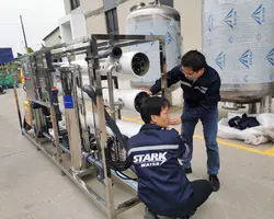STK-9T RO نظام معالجة المياه آلة تجارية نظام التناضح العكسي