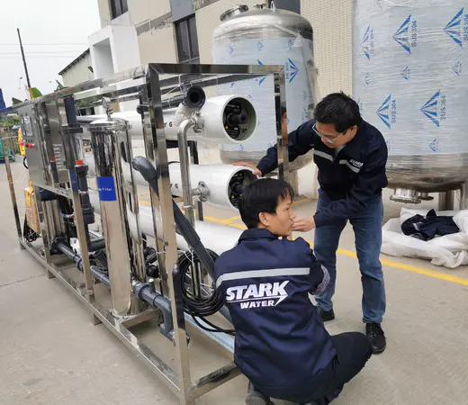 STK-9T RO Système de traitement de l’eau Machine d’osmose inverse commercial Système d’osmose inverse