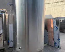 STARK Industry 1T Sterile Conical Head Stainless Steel aseptic water storage tank Food Grade 304 316L Material