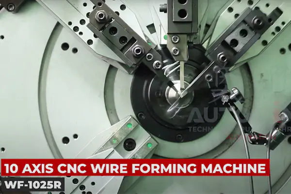 10 Axis CNC Wire Forming Machine