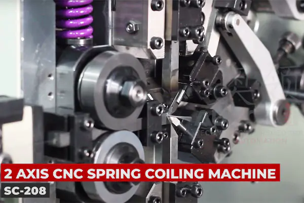 AutolinkCNC - 2 AXIS CNC SPRING COILING MACHINE (SC - 208)