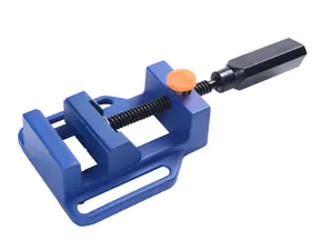 What is the purpose of a drill press vise?