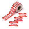 Promotional custom printing fragile warning sticker for shipping