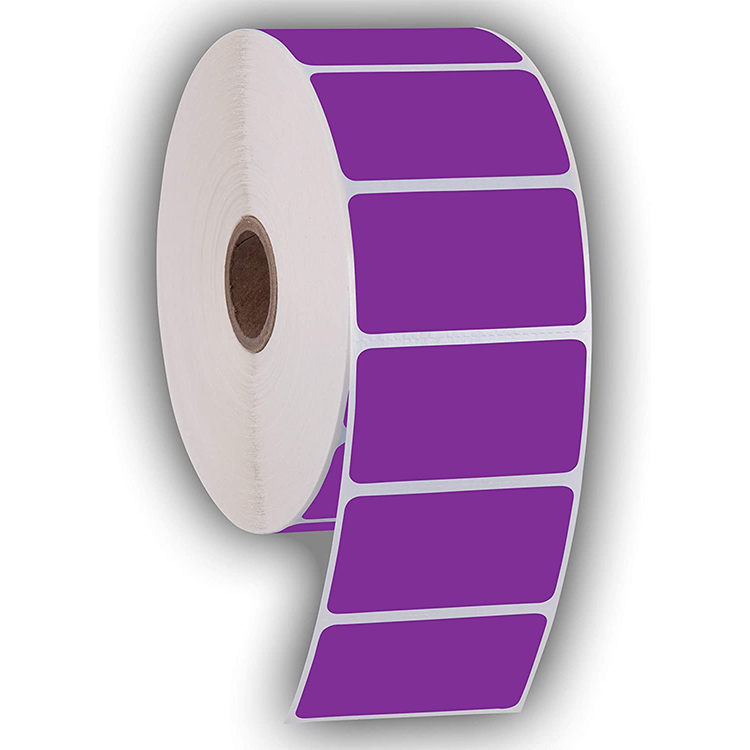 Wholesale label supplier full color direct thermal adhesive labels for zebra printer