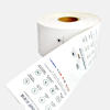 High Quality 1000 pcs / roll  65*140mm  or Custom Thermal Paper Roll Admission Ticket
