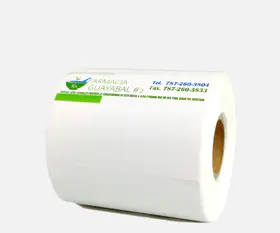 High Quality Custom Adhesive Thermal printing 95 mm *70 mm Printed Sticker Labels