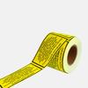 Custom Permanent Adhesive Light Yellow Fluorescent Label Sticker Paper 
