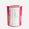 Factory Direct Sale Customized Printed Sticker Labels Adhesive Cargo label Rolls