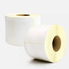 Best Quality Blank 58*40 mm Yellow liner Stickers Custom Thermal Labels Roll