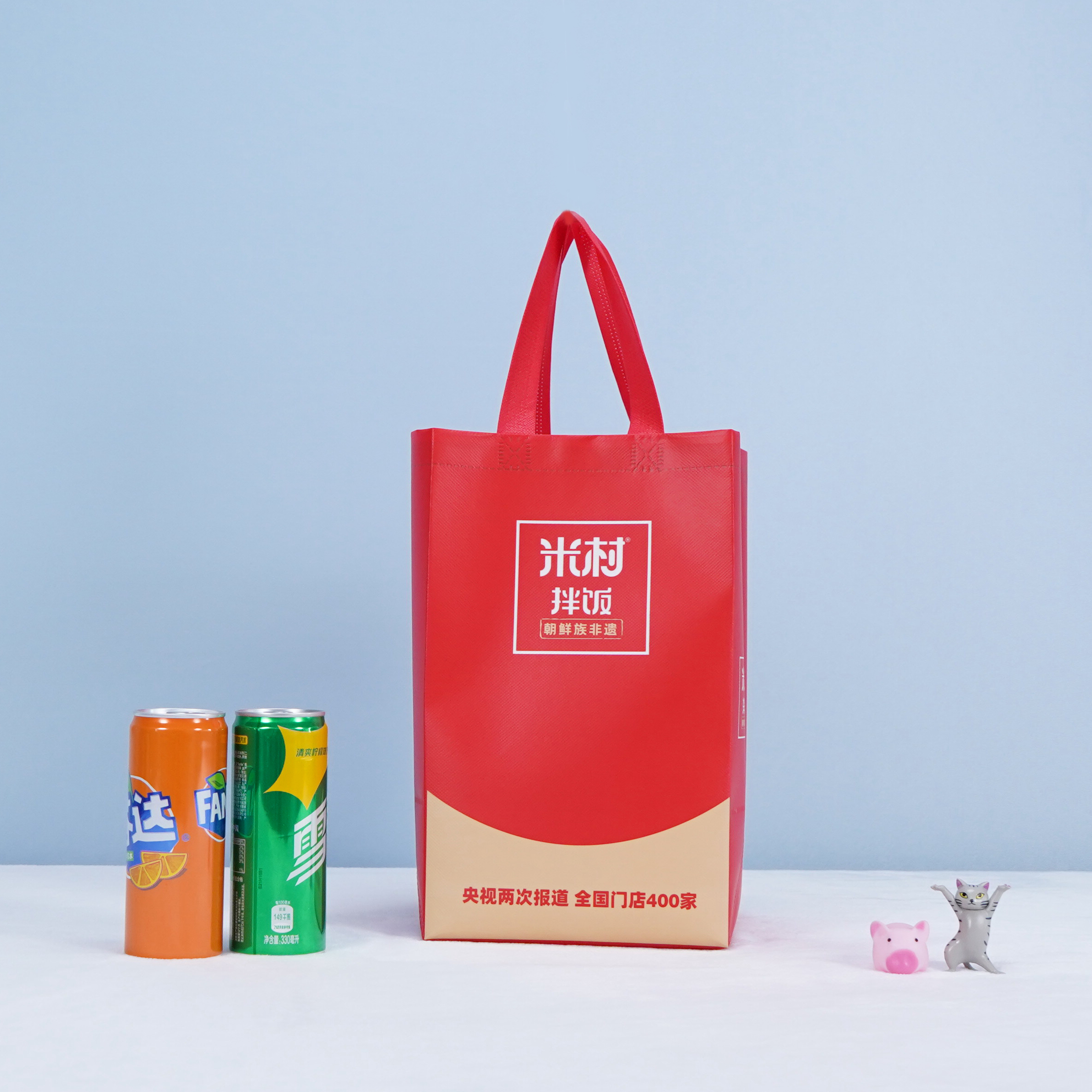 екологічний логотип на замовлення нетканий пікнік їжа утеплена обідня сумка-охолоджувач Ультразвукова неткана сумка-термоохолоджувач