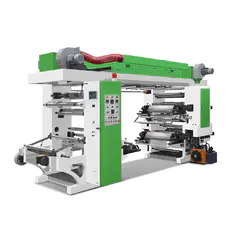 Máquina de impresión flexográfica de cuatro colores
