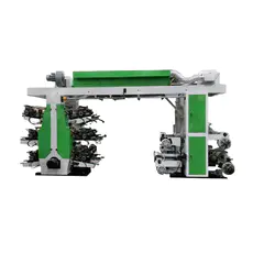 Flexo tiskarski stroj za dizajn sa šest boja zupčanika