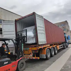 The Korean bag-making machine and film blowing machine delivered successfully.