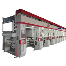 कम्प्यूटरीकृत उच्च गति ग्रेवुर प्रिंटिंग मशीन