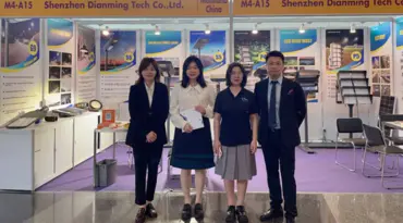 Dianming Tech Showed Up At 2023 Hong Kong International Lighting Fair(Spring Edition)