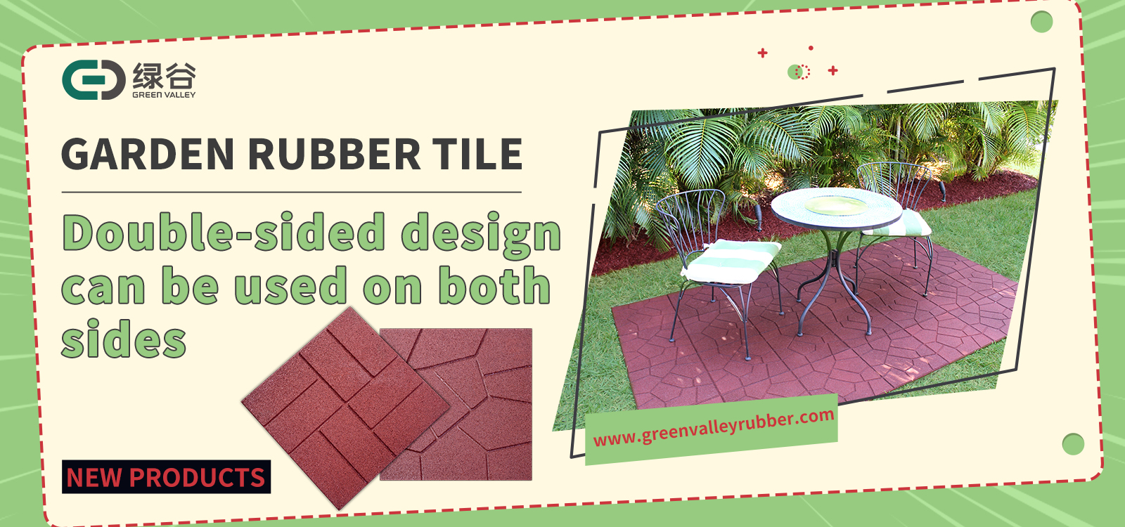 Garden path series - Double sided brick