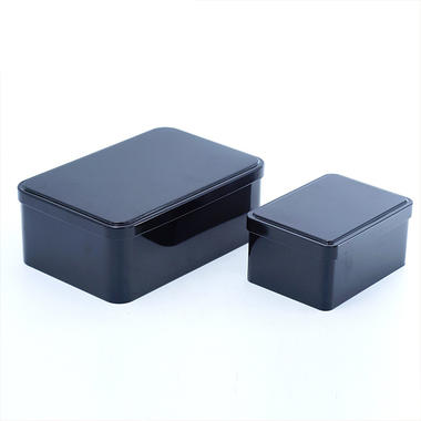 Metal gift tin box set customization| Hinged tin package