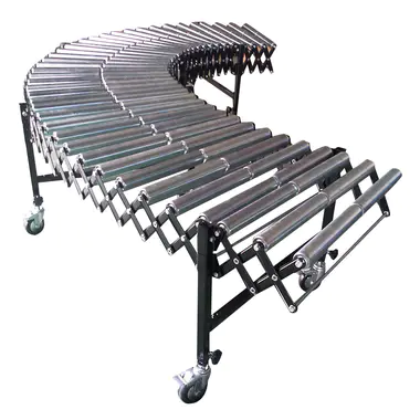 Gravity Flexible Conveyor With Steel Roller