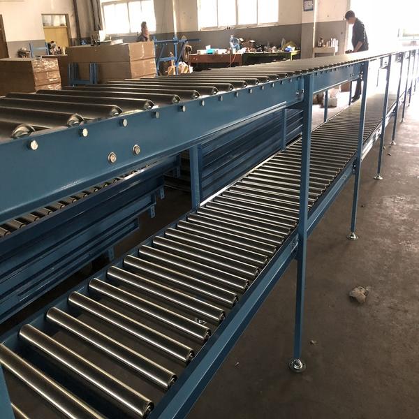 Double Layer Gravity Roller Conveyor