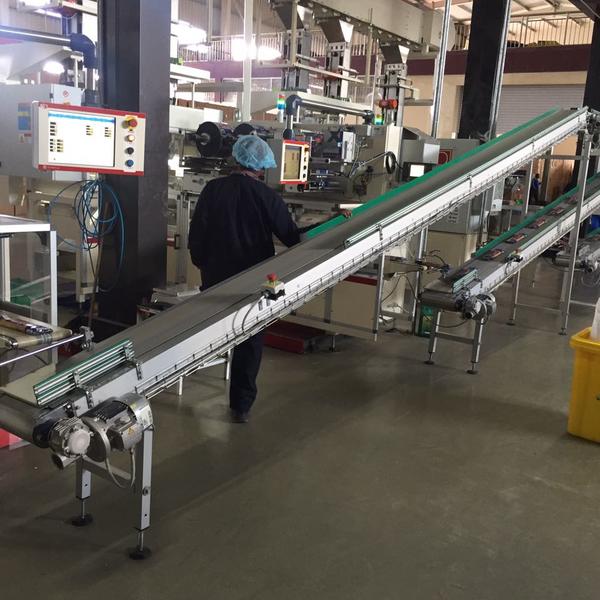 Nuohua inclined belt conveyor system