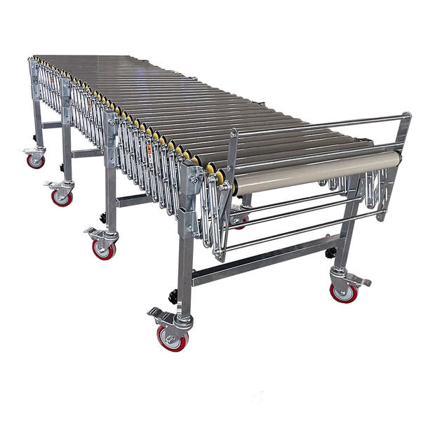 Gravity Flexible Conveyor System with PVC roller