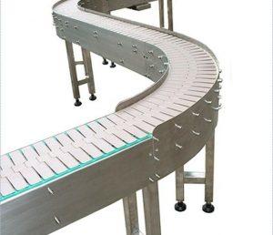 Plastic modular chain plate conveyor