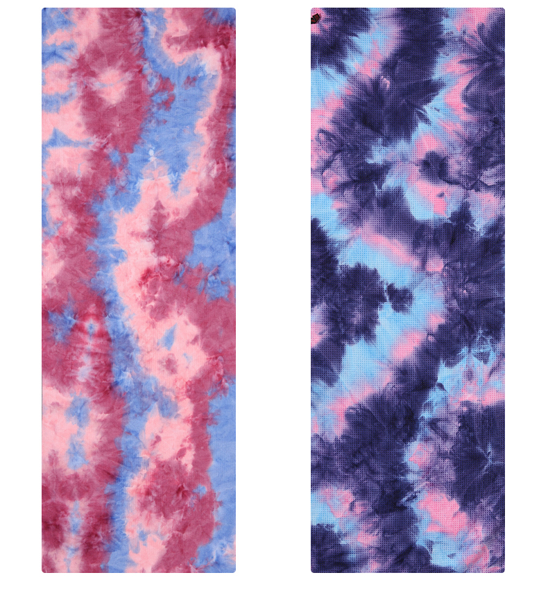 Microfiber Wholesale Eco Friendly Anti Slip Custom Tie-dyed Yoga Towels