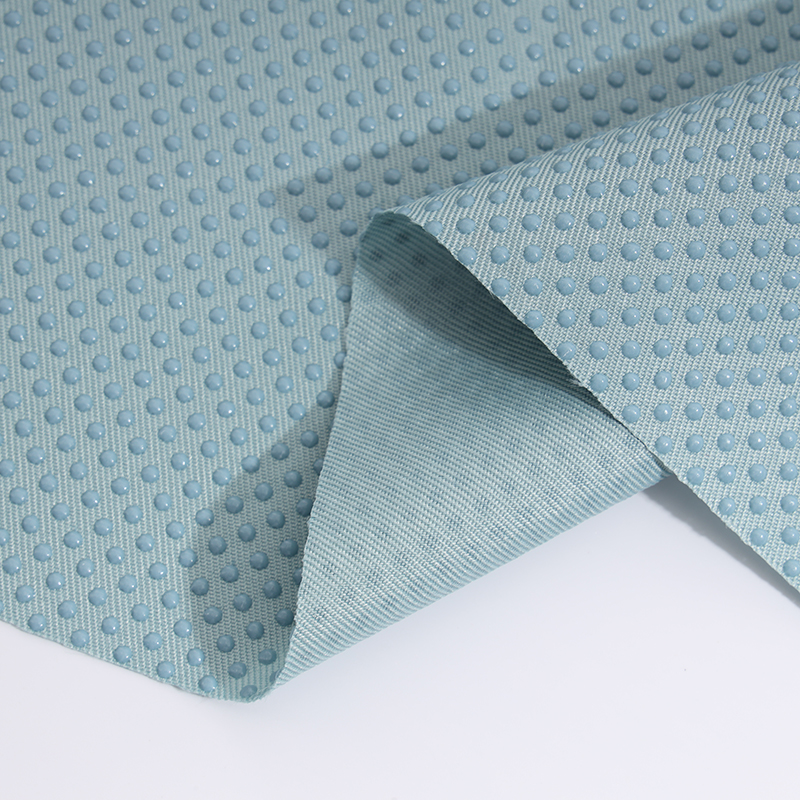 150CM Width Eco-friendly PVC Dots Anit-slip Fabrics For Hometextiles Sold By Yard