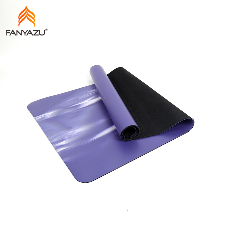 How to choose yoga mat for fitness, PU material or TPE material?