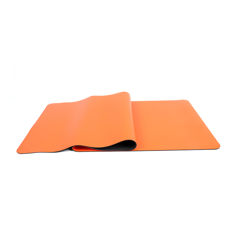 PU 橡胶瑜伽垫批发定制徽标图案厚度 4 毫米 5 毫米防滑锻炼天然橡胶环保健身运动垫