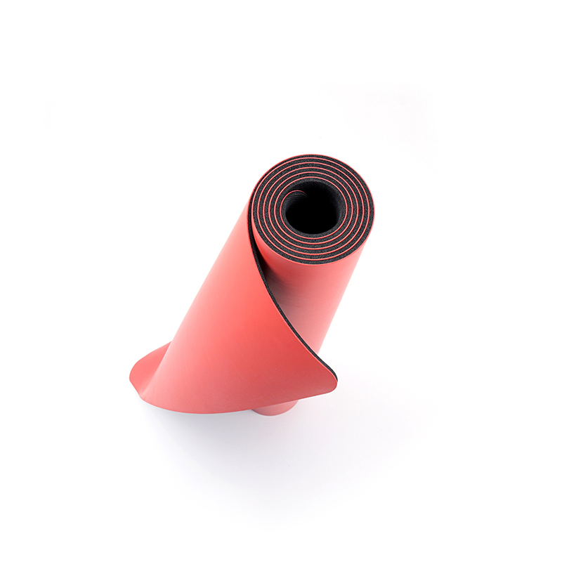 PU 橡胶瑜伽垫批发定制徽标图案厚度 4 毫米 5 毫米防滑锻炼天然橡胶环保健身运动垫