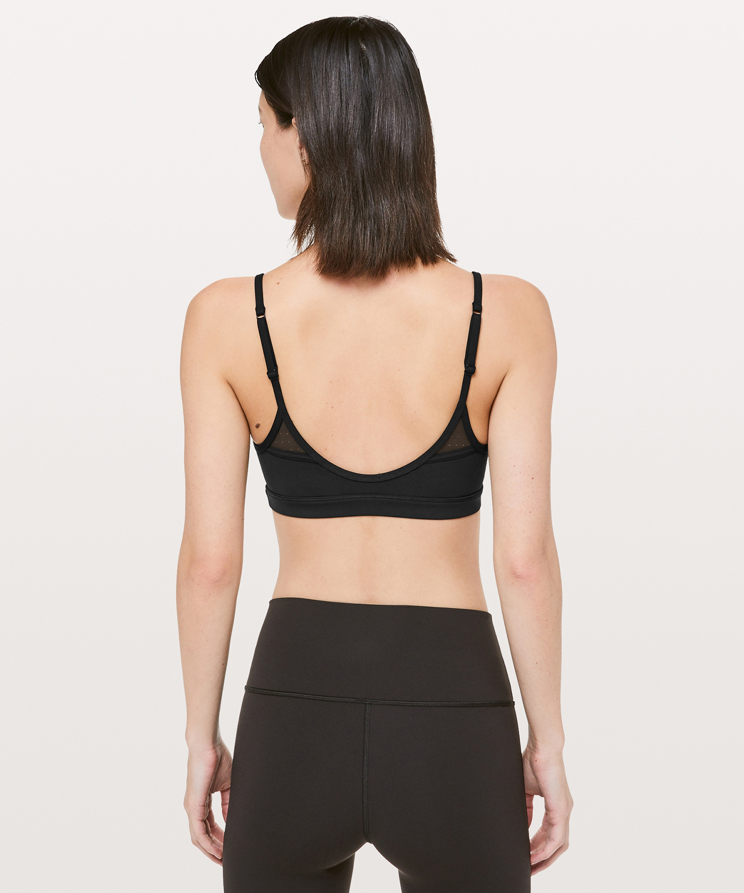 女式瑜伽文胸-低冲击填充运动透气文胸，带有性感网眼设计的Fanyazu瑜伽服