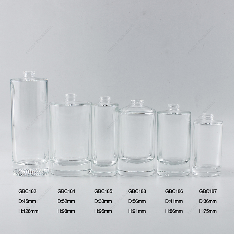 Custom size glass perfume bottle for skincare