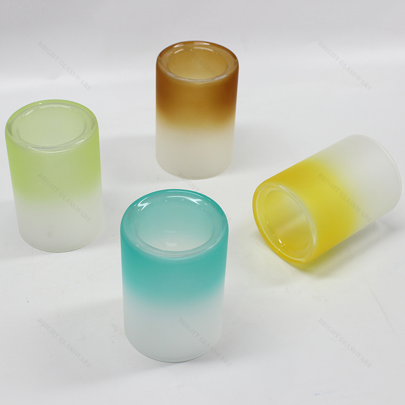High Borosilicate Gradient Color Reed DIffuser Bottle
