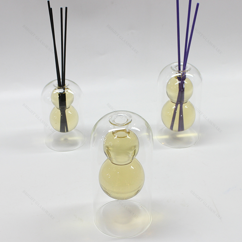 High Borosilicate Clear Reed DIffuser Bottle